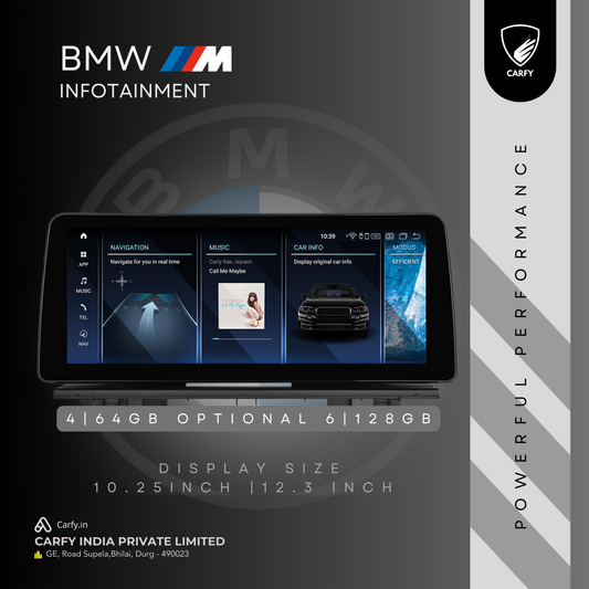 BMW 12.3 INCH INFOTAINMENT