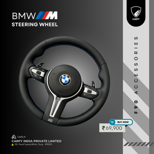 BMW LEATHER STEERING WHEEL